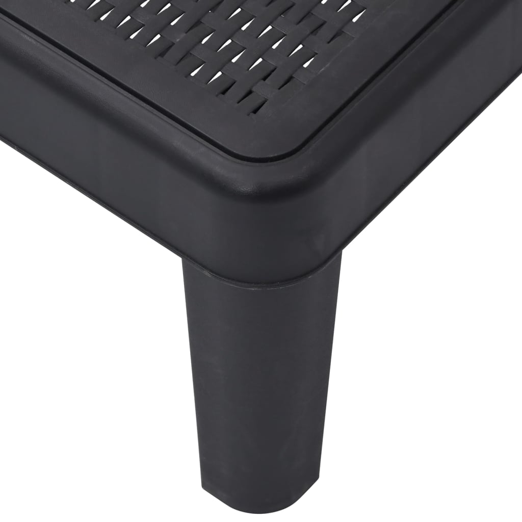 Ligbed In 4 Standen Verstelbaar 155,5X57X28 Cm Polypropeen