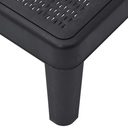 Ligbed In 4 Standen Verstelbaar 155,5X57X28 Cm Polypropeen