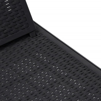 Ligbed In 4 Standen Verstelbaar 155,5X57X28 Cm Polypropeen