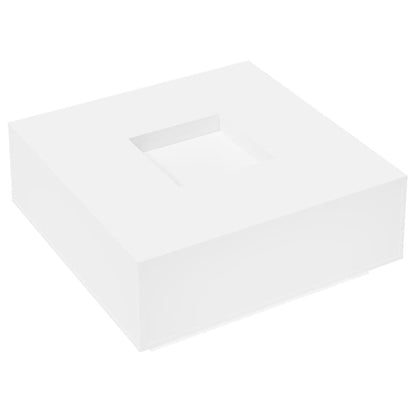 Salontafel 100X100X40 Cm Bewerkt Hout