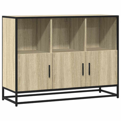 Dressoir 100X35X76 Cm Bewerkt Hout Kleurig