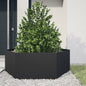 Plantenbak Zeshoek Staal Antracietkleurig