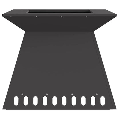 Vuurkorf Zwart Koudgewalst Staal