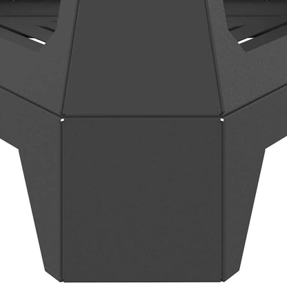 Vuurkorf Zwart 50 X 43 X 52 Cm Staal