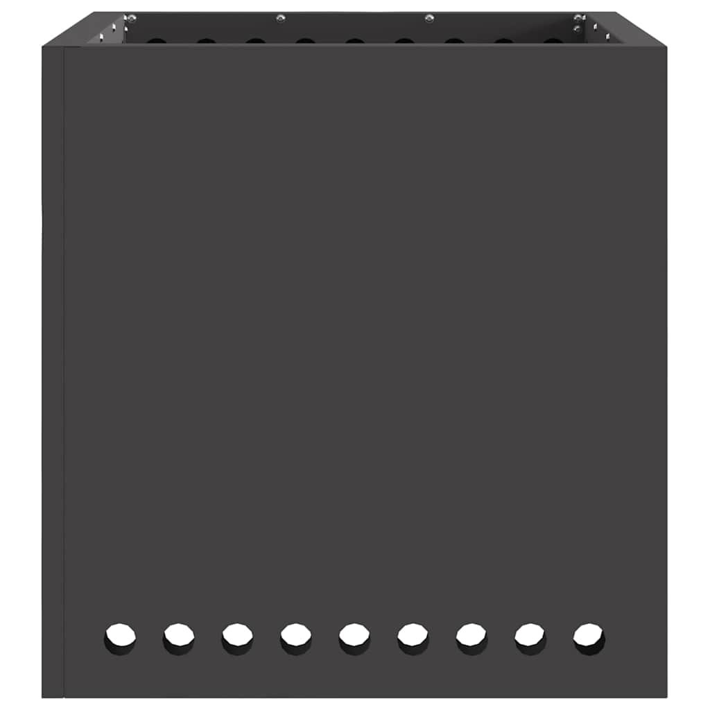 Rookloze Vuurschaal Zwart 48 X 48 X 50 Cm Staal