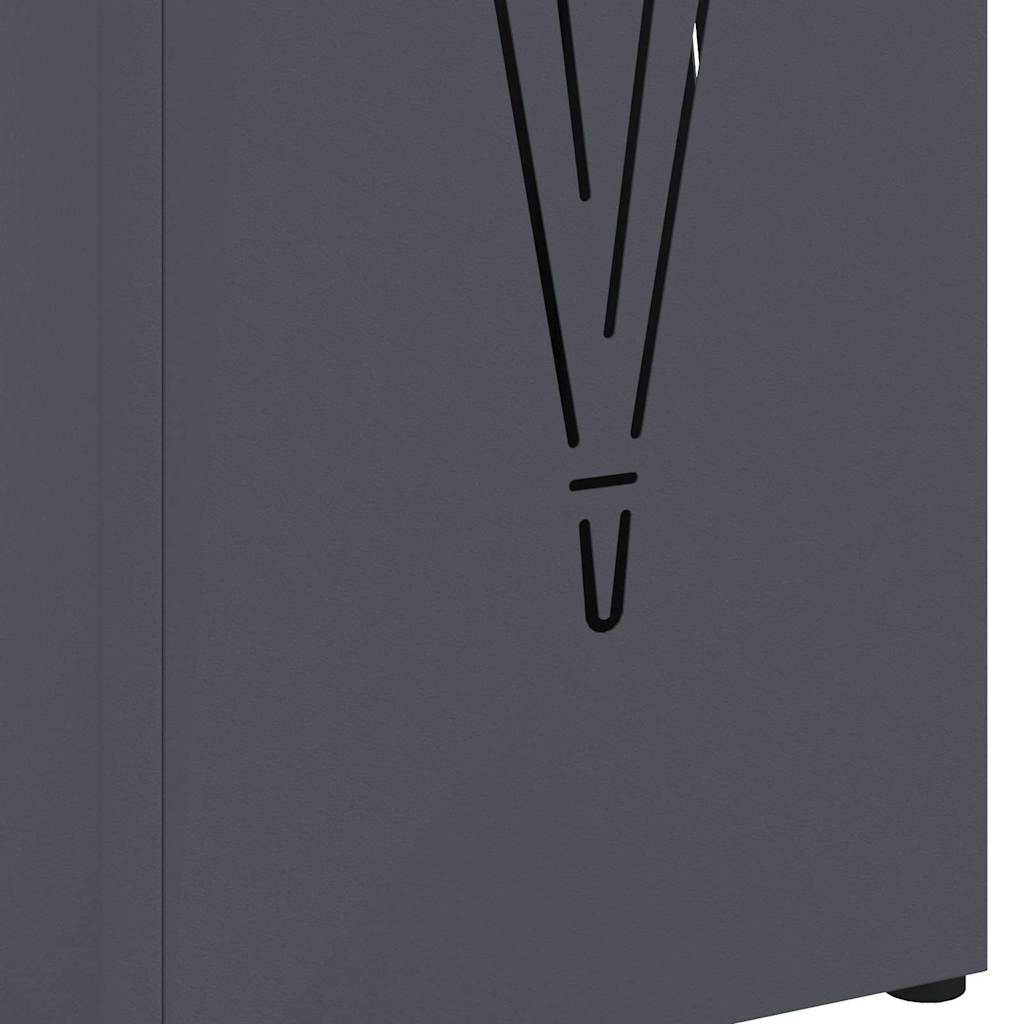 Paraplu Standaard 15.5 X 15.5 X 49 Cm Metaal