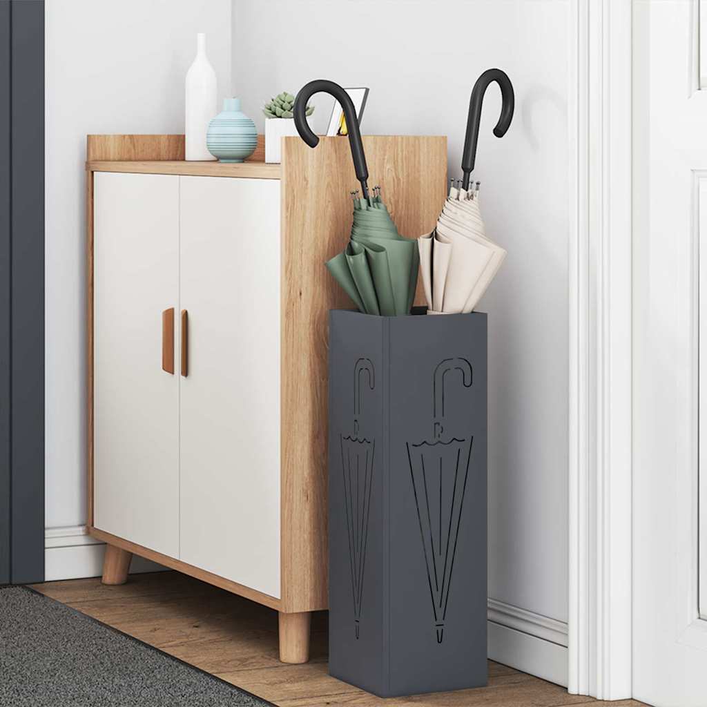 Paraplu Standaard 15.5 X 15.5 X 49 Cm Metaal