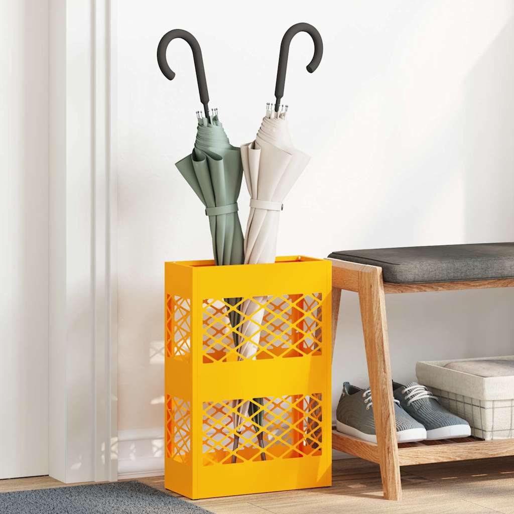 Paraplu Standaard Met Opslag 28 X 12 X 41 Cm Metaal