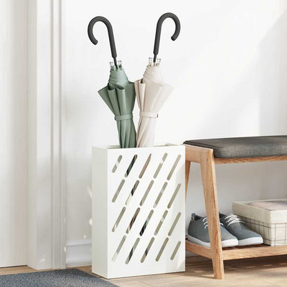 Paraplu Standaard Met Opslag 28 X 12 X 41 Cm Metaal