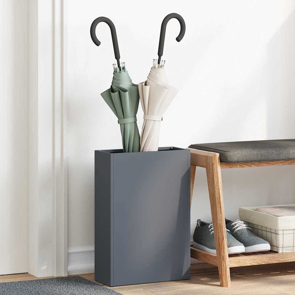 Paraplu Standaard Met Opslag 28 X 12 X 41 Cm Metaal