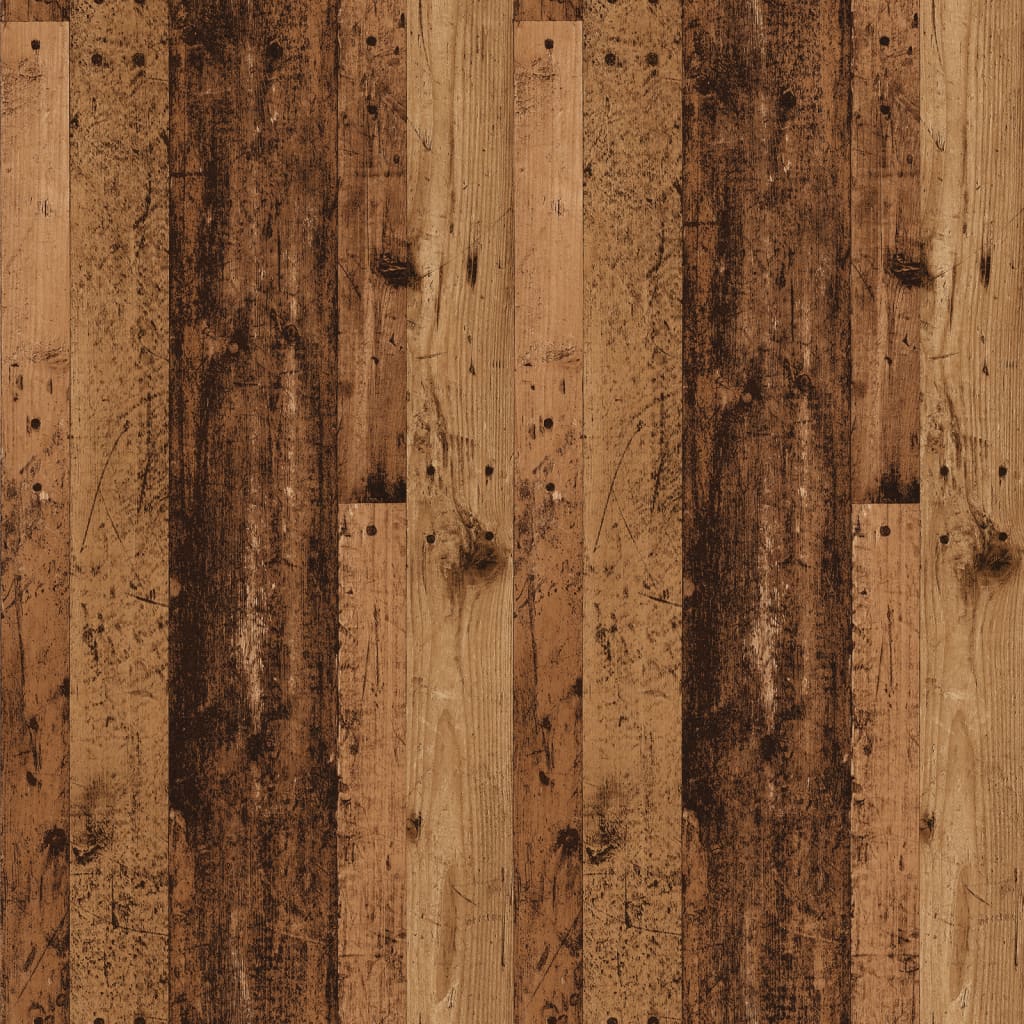 Nachtkastje Met Metalen Poten 40X35X69 Cm Kleurig