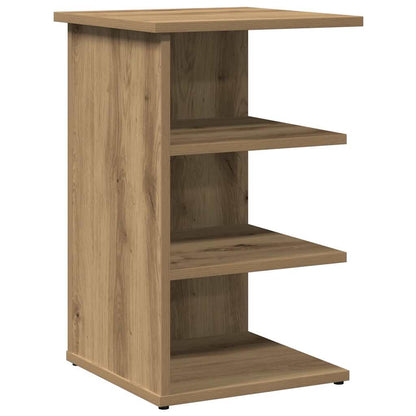 Dressoir 35X35X55 Cm Bewerkt Hout Artisanaal Eikenkleur