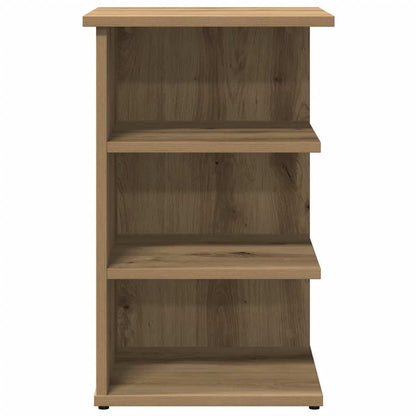 Dressoir 35X35X55 Cm Bewerkt Hout Artisanaal Eikenkleur