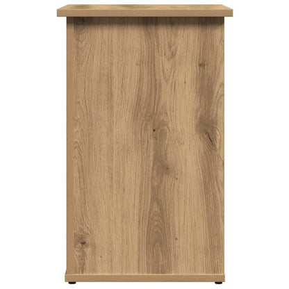 Dressoir 35X35X55 Cm Bewerkt Hout Artisanaal Eikenkleur