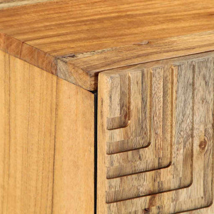 Tv Eenheden Massief Acaciahout 105 X 33,5 X 46 Cm Bewerkt Hout