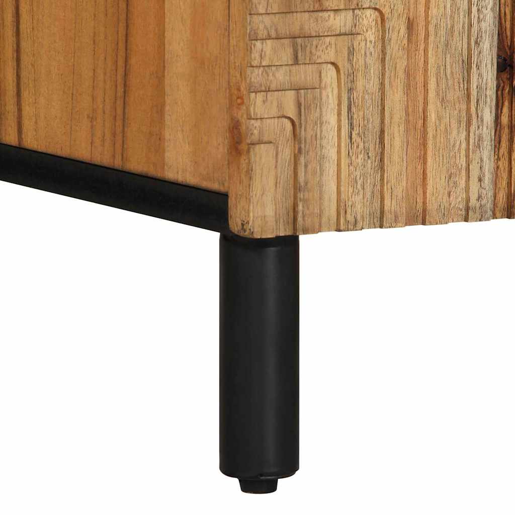 Tv Eenheden Massief Acaciahout 105 X 33,5 X 46 Cm Bewerkt Hout