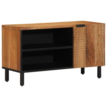 Tv Eenheden Massief Acaciahout 80 X 31,5 X 46 Cm Bewerkt Hout