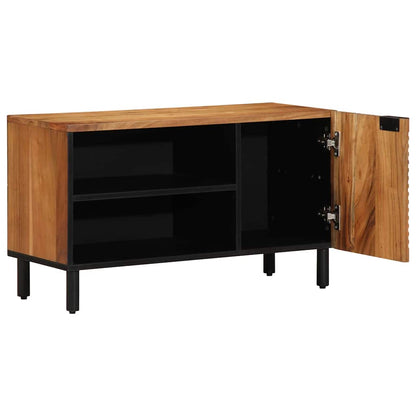Tv Eenheden Massief Acaciahout 80 X 31,5 X 46 Cm Bewerkt Hout