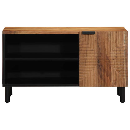 Tv Eenheden Massief Acaciahout 80 X 31,5 X 46 Cm Bewerkt Hout