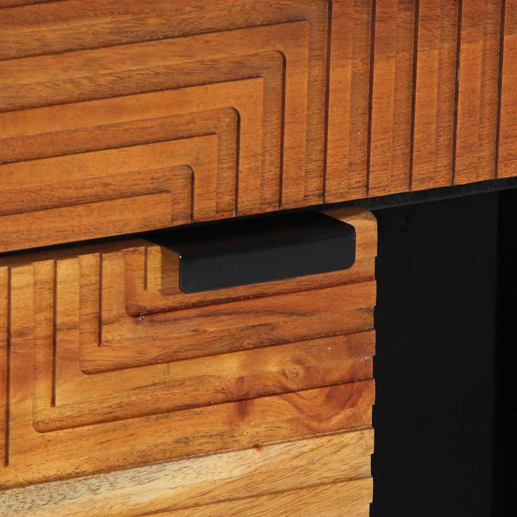 Dressoir Met Plank Bruin 80 X 33 X 75 Cm