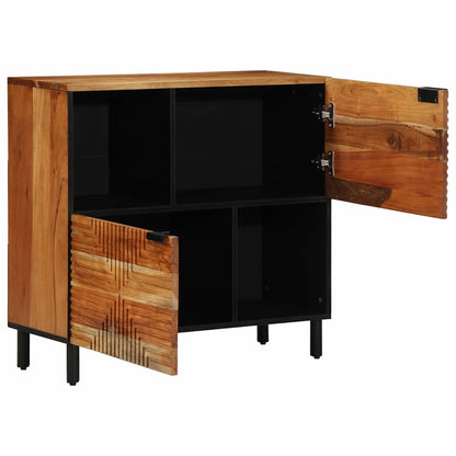 Dressoir Met Plank Bruin 80 X 33 X 75 Cm