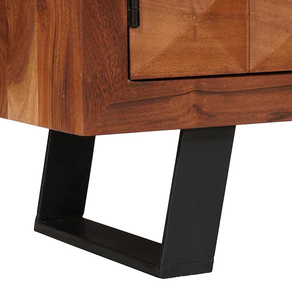 Media-Opslagkasten En Rekken Met Plank Bruin