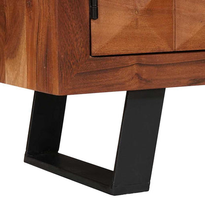 Media-Opslagkasten En Rekken Met Plank Bruin