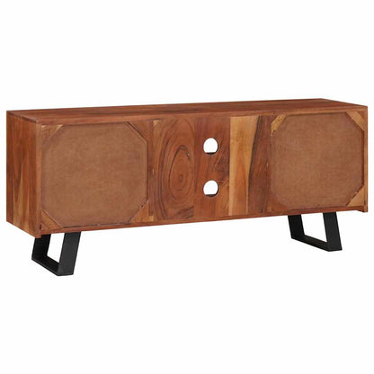 Media-Opslagkasten En Rekken Met Plank Bruin