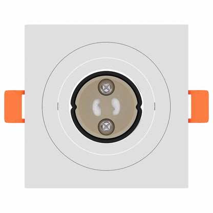 Spotlights Met Schijnwerpers 6 Pcs 9 X 9 X Cm Aluminium