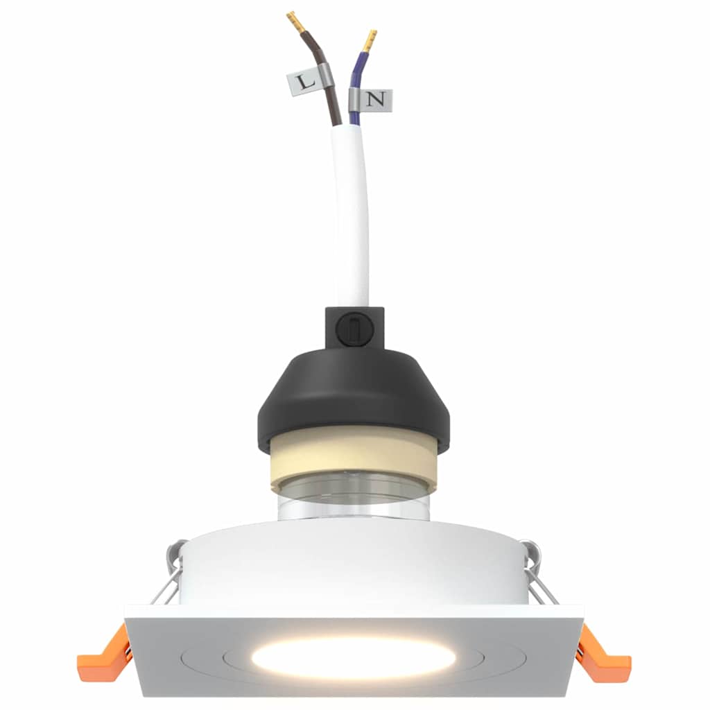 Spotlights Met Schijnwerpers 6 Pcs 9 X 9 X Cm Aluminium