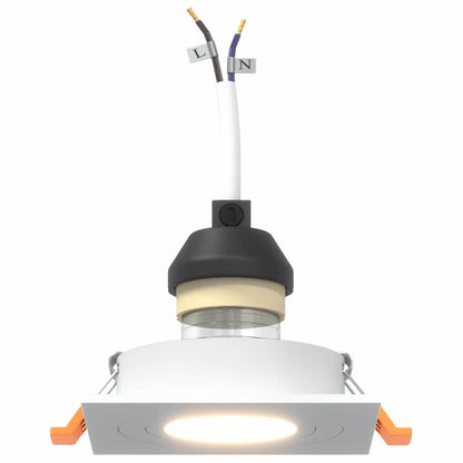 Spotlights Met Schijnwerpers 6 Pcs 9 X 9 X Cm Aluminium