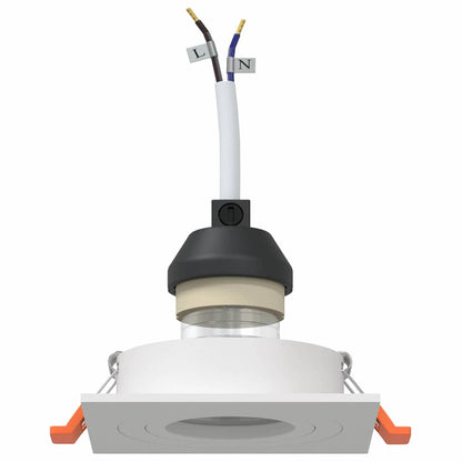 Spotlights Met Schijnwerpers 6 Pcs 9 X 9 X Cm Aluminium