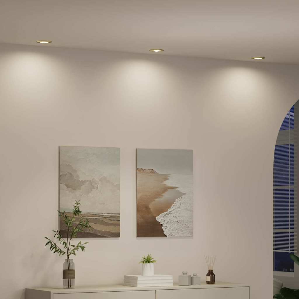 Spotlights Met Schijnwerpers 12 Pcs 9 X 9 Cm Metaal