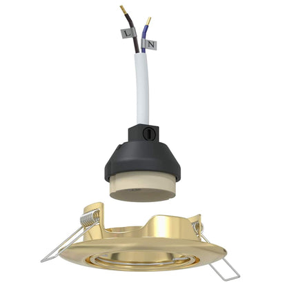 Spotlights Met Schijnwerpers 12 Pcs 9 X 9 Cm Metaal