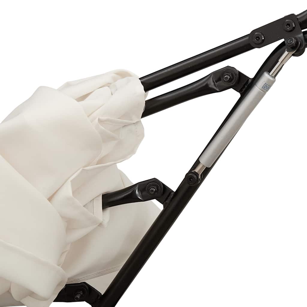 Loungebed Voor Buiten Met Luifel En Kussens Poly Rattan