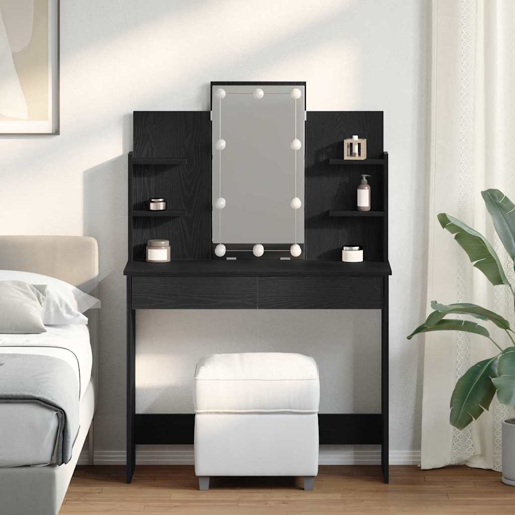 Kaptafel Met Led-Verlichting 96X40X142 Cm