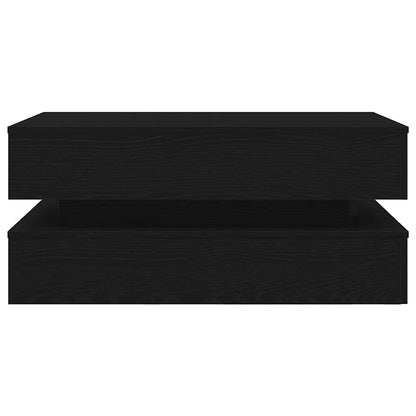 Salontafel Met Led-Verlichting 90X50X40 Cm