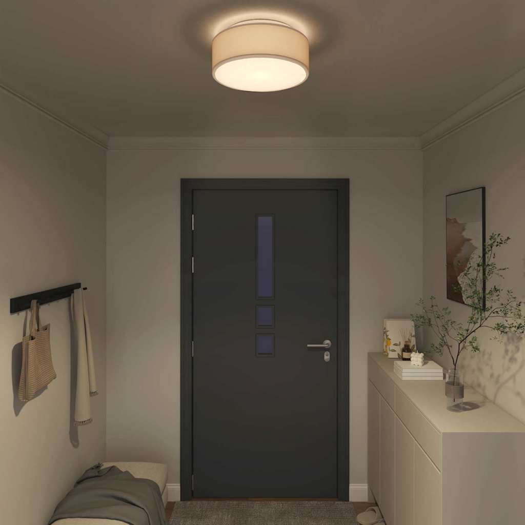 Plafonnière 38 X 13.5 Cm Stof