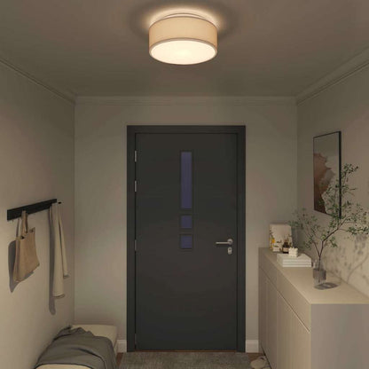 Plafonnière 38 X 13.5 Cm Stof