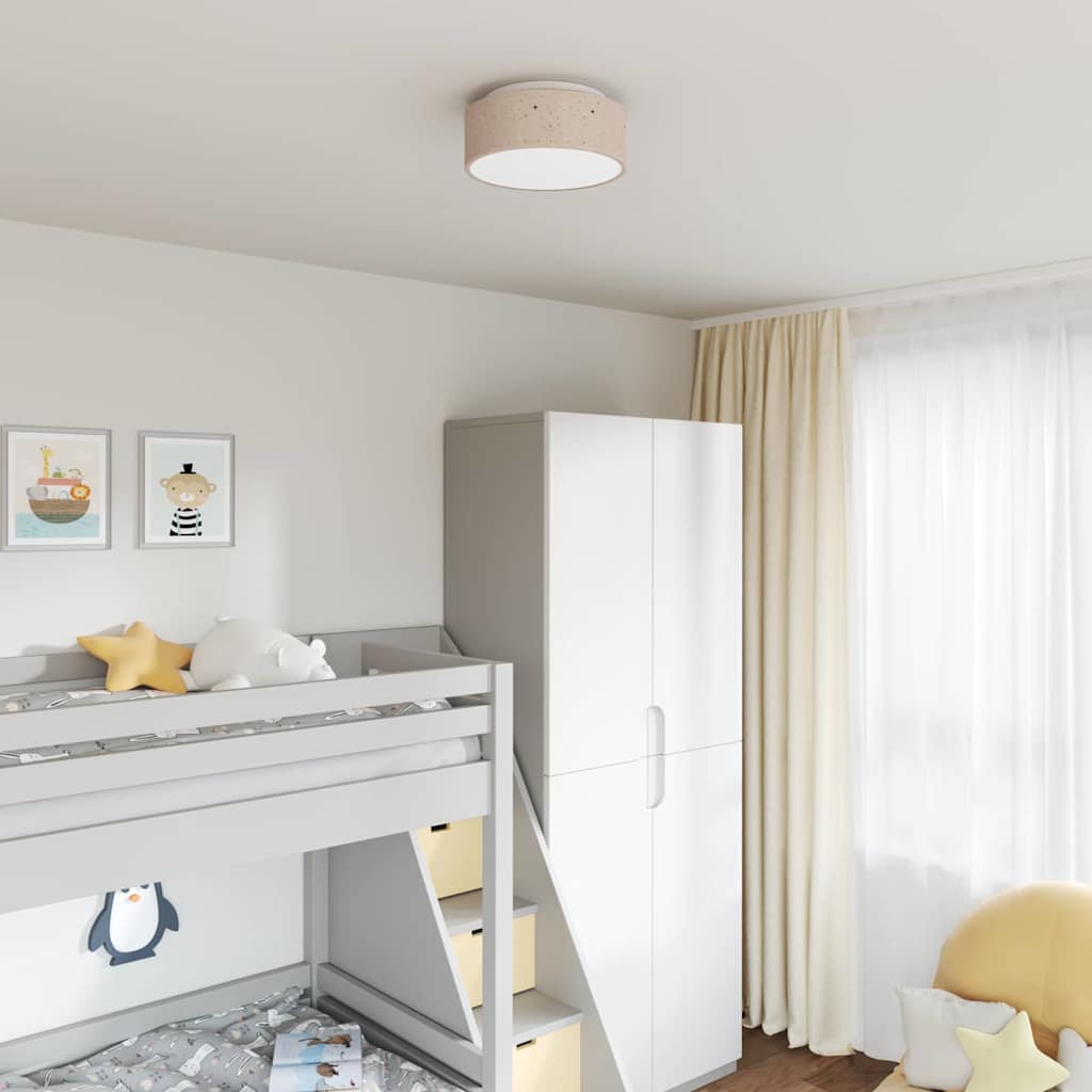 Plafonnière 38 X 13.5 Cm Stof