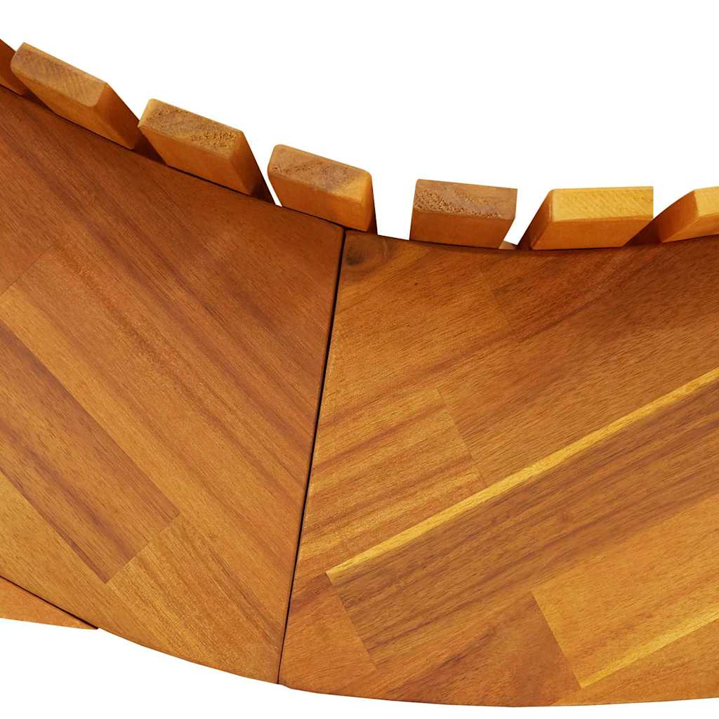 Schommelzoneloungers 2 Pcs Bruin 154 X 60 X 74 Cm