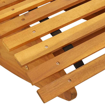 Schommelzoneloungers 2 Pcs Bruin 154 X 60 X 74 Cm