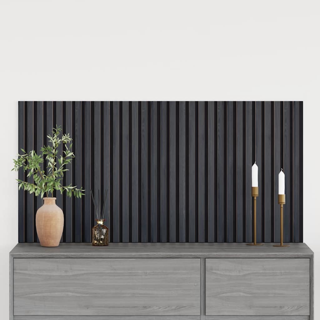 Akoestische Wandpanelen 2 St Latten 60,5X60 Cm Eikenfineer