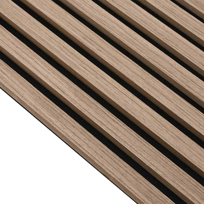 Akoestische Wandpanelen 8 St Latten 60,5X60 Cm Eikenfineer