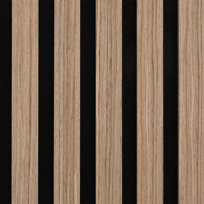 Akoestische Wandpanelen 8 St Latten 60,5X60 Cm Eikenfineer