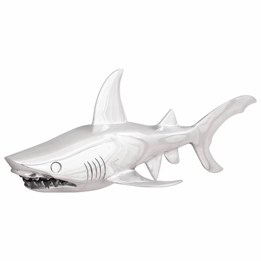 Sculptuur Zilver 68 X 20 X 24 Cm Aluminium