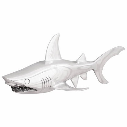 Sculptuur Zilver 68 X 20 X 24 Cm Aluminium