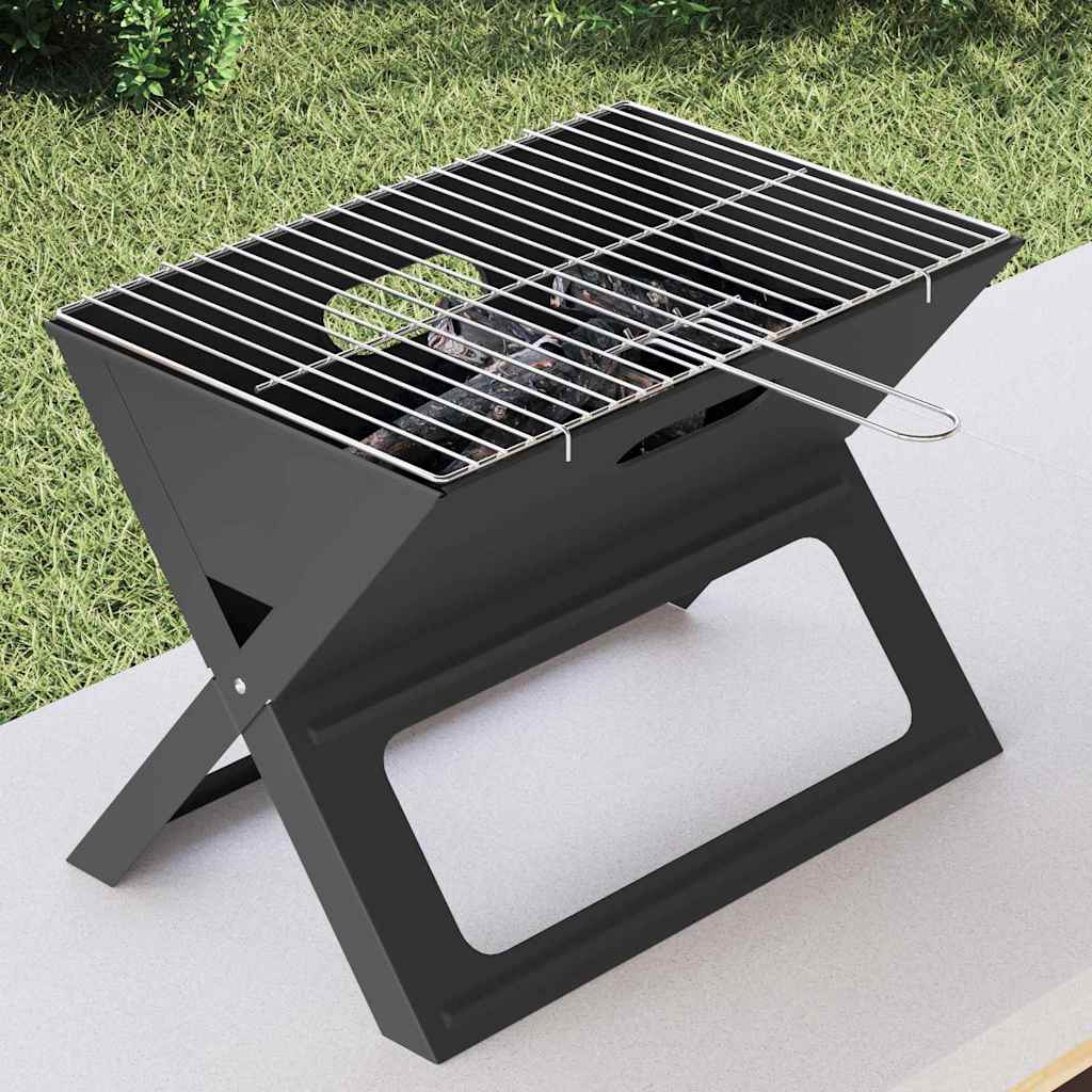 Buiten Grill Zwart 46 X 31 X 31 Cm Staal