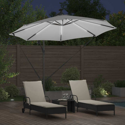 Parasol 294 X 294 X 248 Cm Polyester En Aluminium