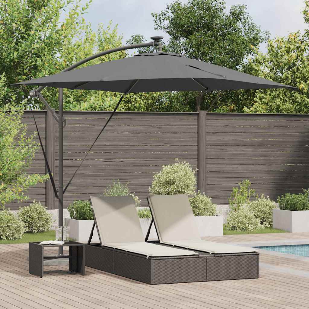Cantilever Banana Parasol 249 X 249 X 250 Cm